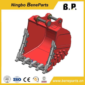 Cucharón para roca de servicio extrapesado para excavadora de 2,6 m3 para PC400LC-7