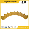 Topadoras del tren de rodaje de excavadora 3p-1039 Piñón del segmento de engranaje de rueda de llanta de dientes D7f D7g2 973 973c 973D 977L