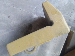 Piezas de desgaste del cucharón de excavadora Cubierta del talón F90 Ls