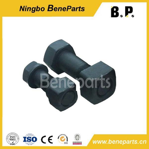 Perno de arado Pernos de oruga 5p8136 Tornillo 10,9 12,9 Perno y tuerca de segmento hexagonal de acero al carbono de grado 40cr 42CrMo