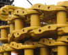Miniexcavadora oruga de goma D375 Tren de rodaje 4240847 Maquinaria lubricada Cadena de cadena en seco Conjunto de zapatas de enlace Grupo de cadena para piezas de topadora D6t