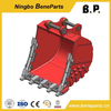 Accesorio para excavadora Ec330b, cucharón de 1,6 Cbm