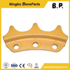 Excavador de excavadoras excavadoras 9w0074 dientes de la rueda del borde del segmento del segmento