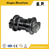 El tren de rodaje de la excavadora parte abajo el rodillo tensor superior inferior 206-1265 Piñón Rodillo de oruga de brida doble simple