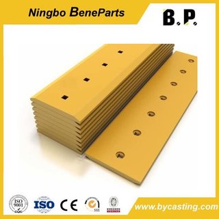 9W4495 Piezas de maquinaria de construcción de segmento plano de doble bisel Herramientas subterráneas Motoniveladora de cuchilla niveladora Acero al carbono Acero al boro Dbf Filo de corte de punta