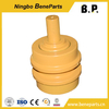 Piezas del tren de rodaje de la excavadora Rodillo superior simple doble Dh55 Rodillo portador Rodillo superior Guía hacia abajo Rodillo inferior Brida Grúa sobre orugas