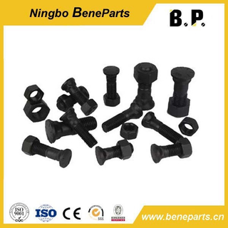 Perno de arado Pernos de pista 1j5607 Tornillo 10,9 12,9 Perno y tuerca de segmento hexagonal de acero al carbono de grado 40cr 42CrMo
