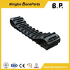 Miniexcavadora de oruga de caucho, maquinaria de tren de rodaje, cadena de oruga seca lubricada, conjunto de zapatas, grupo para piezas de topadora Cr6288/49