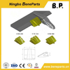 450 mmx74mmx23mm Piezas de repuesto de cubo de cubo Protector Barras de desgaste de la basura labial