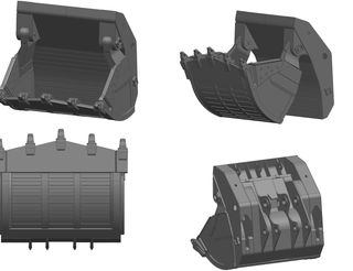 CUCHARA SD KOMATSU PC4000 22M³