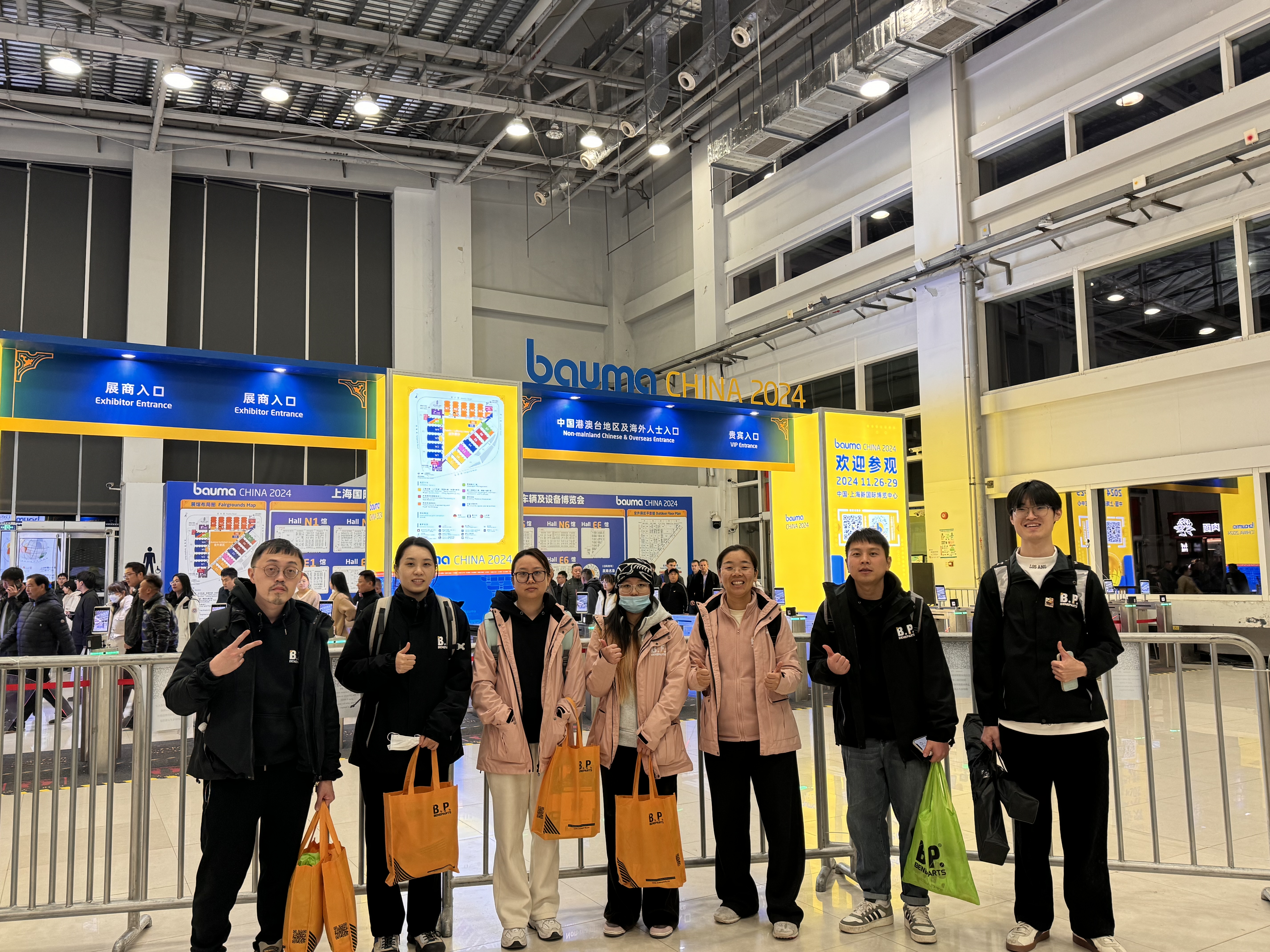 Bauma China 2024-BeneParts Sales Team