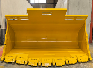 333-0911 Caterpillar 988H 6.4m³ Cubo de roca de servicio pesado para cargador de ruedas mineras