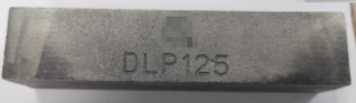 Barra de desgaste del cucharón DLP-125 para excavadora
