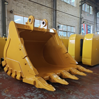 Piezas de repuesto Cat330C 2.6m³ Excavador de cubo de minería Cubo de servicio pesado