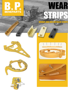 Tira de desgaste para motoniveladora Cat 8W1749